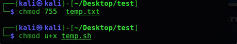 what does chmod x do.